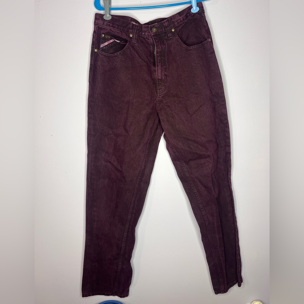 Vintage PACO Jeans - Purple Wildberry Color - Men's 34x34